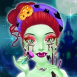 halloween makeover android application logo